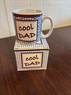 Burton + Burton “Cool Dad” Coffee Mug New in Box
